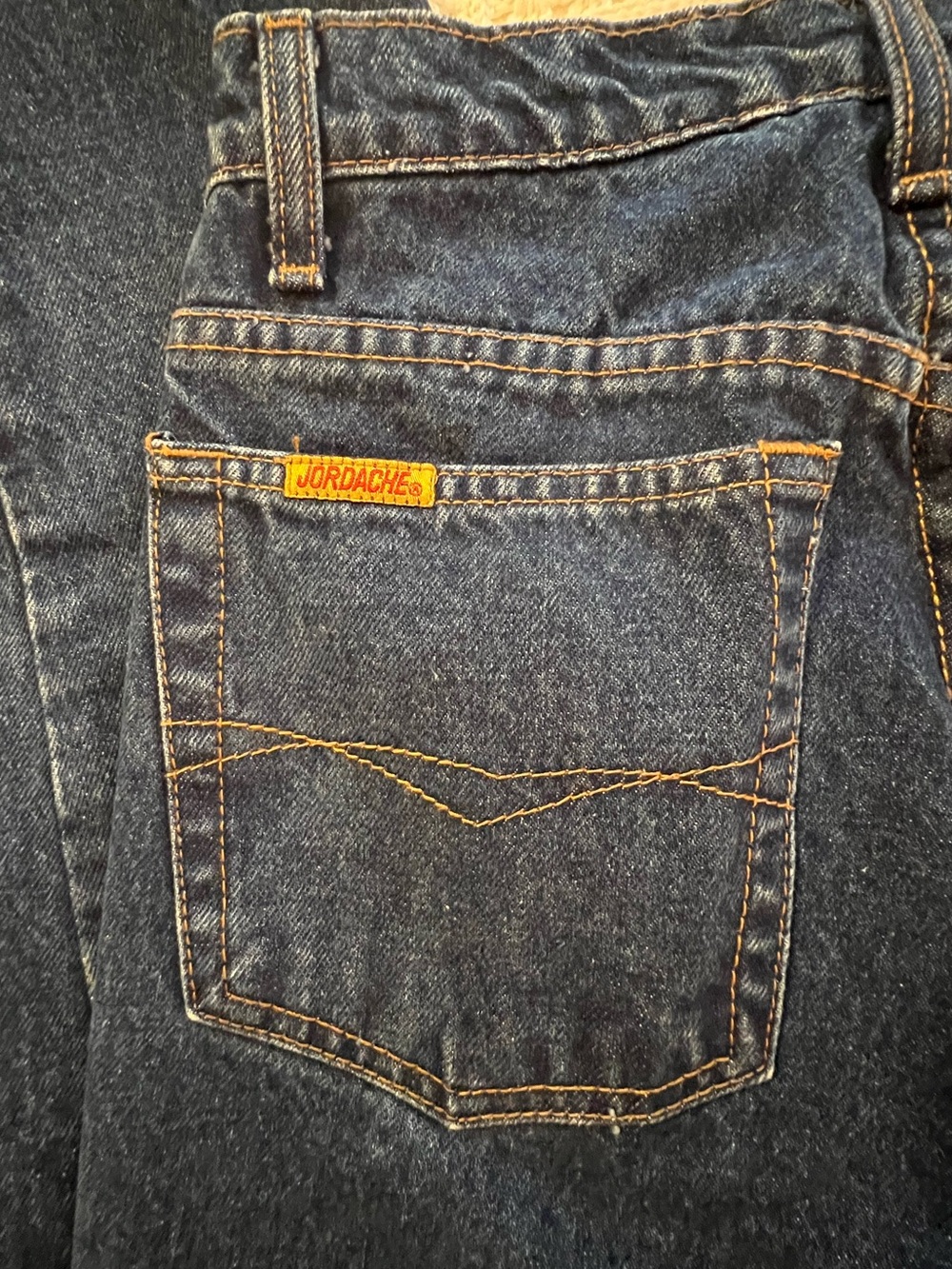 Vintage Jordache Classic Dark Jeans Sz 7/8